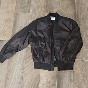 Old Navy Black Bomber Jacket - Medium